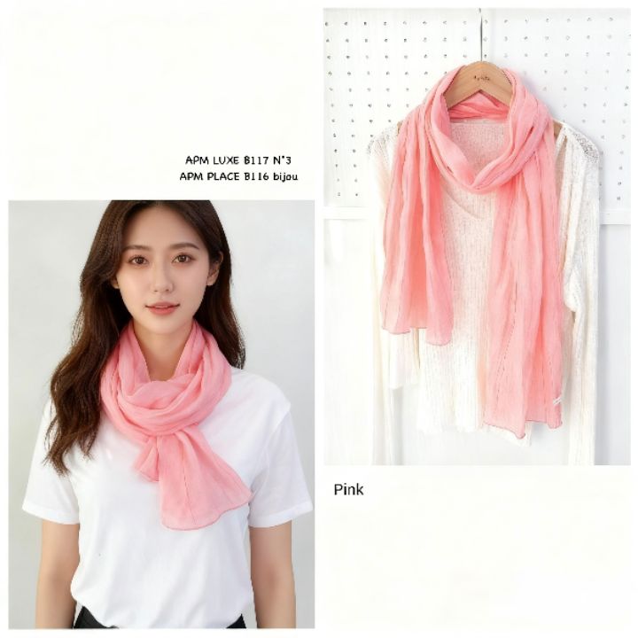 N3韓國代購女士新品熱賣職業時尚26春夏人氣推薦圍巾披肩N3圍巾/披肩