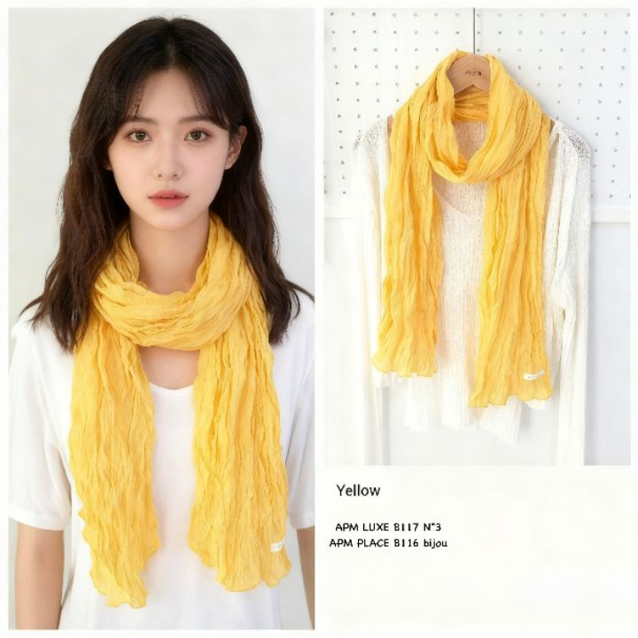 N3韓國代購女士新品熱賣職業時尚26春夏人氣推薦圍巾披肩N3圍巾/披肩