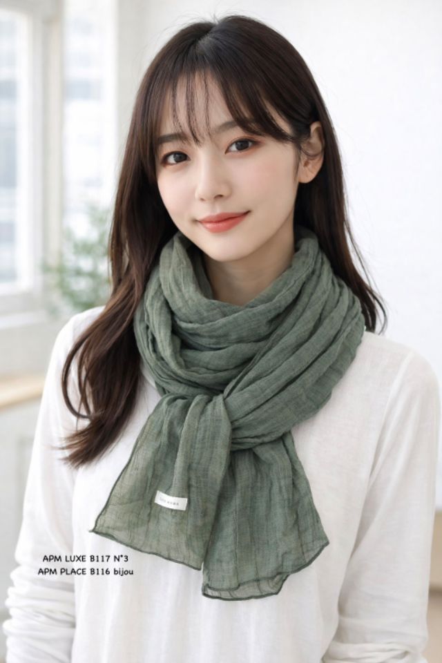 N3韓國代購女士新品熱賣職業時尚26春夏人氣推薦圍巾披肩N3圍巾/披肩