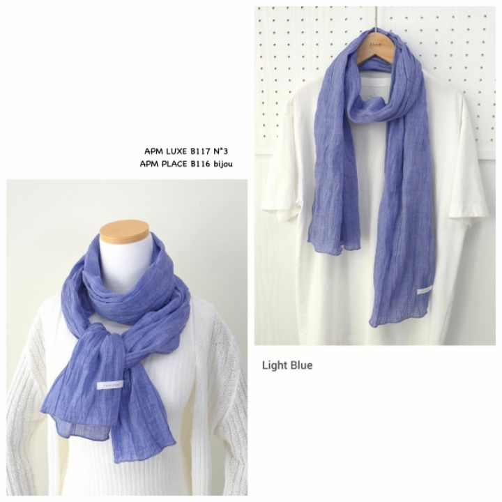 N3韓國代購女士新品熱賣職業時尚26春夏人氣推薦圍巾披肩N3圍巾/披肩圖色1