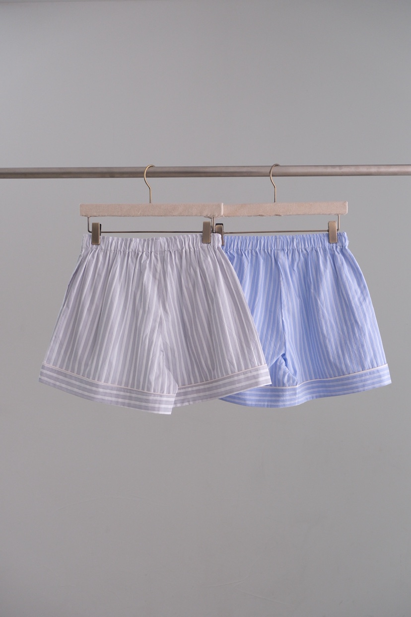 SORBET/FLAT WHITE韓國直郵女裝新款推薦26春夏短褲條紋SORBET/FLAT WHITE短褲