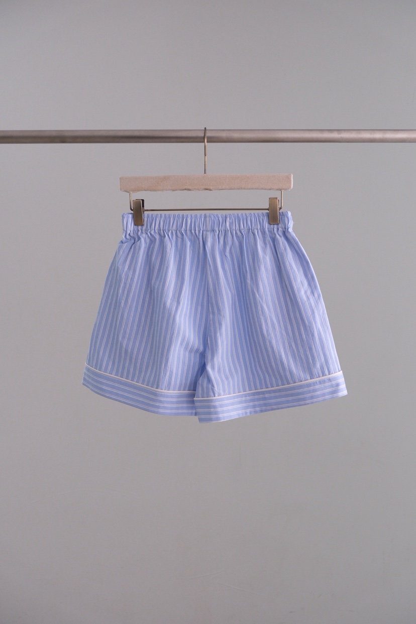 SORBET/FLAT WHITE韓國直郵女裝新款推薦26春夏短褲條紋SORBET/FLAT WHITE短褲
