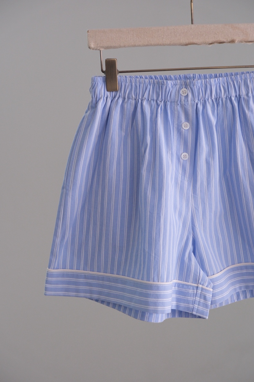 SORBET/FLAT WHITE韓國直郵女裝新款推薦26春夏短褲條紋SORBET/FLAT WHITE短褲