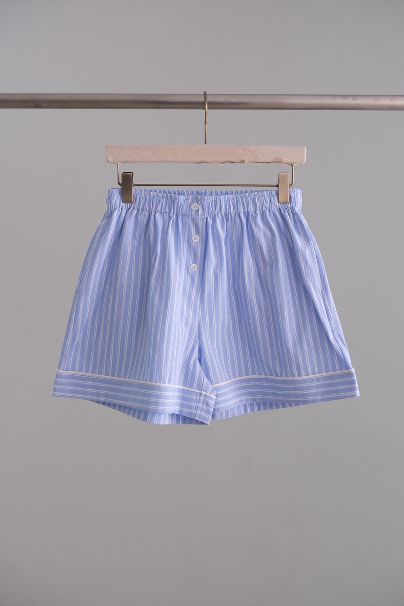 SORBET/FLAT WHITE韓國直郵女裝新款推薦26春夏短褲條紋SORBET/FLAT WHITE短褲圖色1