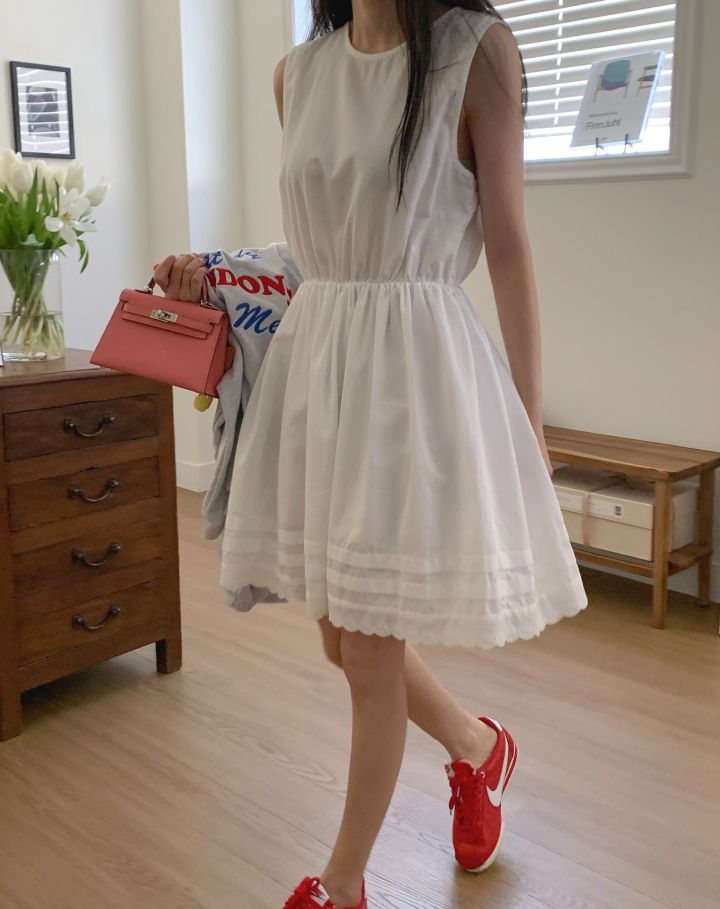 STAY HERE韓國東大門直郵女士新品推薦休閑熱賣時尚連衣裙STAY HERE連衣裙