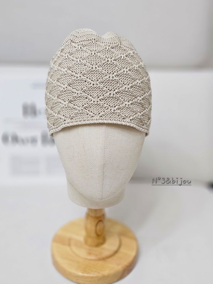 N3韓國代購女士新品人氣推薦職業熱賣休閑26春夏帽子華夫格N3帽子