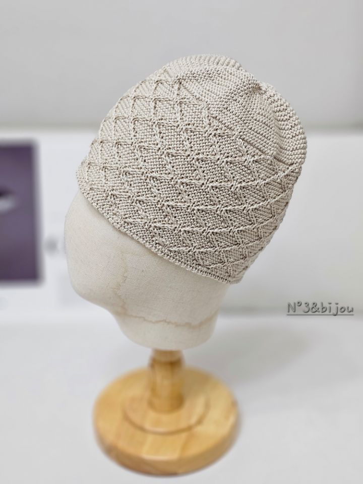 N3韓國代購女士新品人氣推薦職業熱賣休閑26春夏帽子華夫格N3帽子圖色2