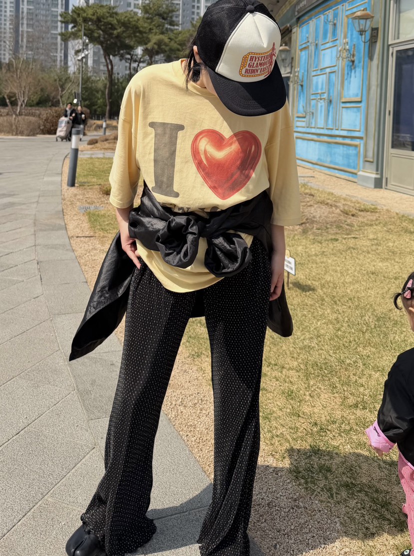 THE LINE-Q韓國直郵實拍女士新款推薦職業26春夏休閑褲THE LINE-Q休閑褲