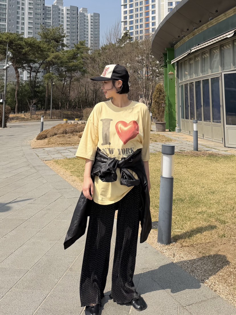 THE LINE-Q韓國直郵實拍女士新款推薦職業26春夏休閑褲THE LINE-Q休閑褲