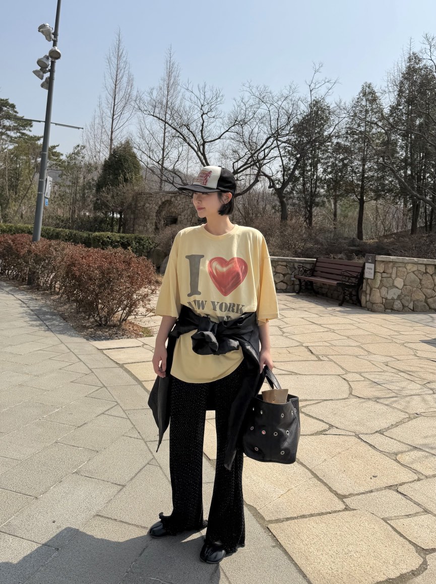 THE LINE-Q韓國直郵實拍女士新款推薦職業26春夏休閑褲THE LINE-Q休閑褲