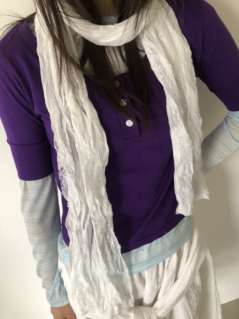 FLASH/I LOVE ME韓國直郵實拍女士新款26春夏T恤不含內搭圍巾FLASH/I LOVE MET恤