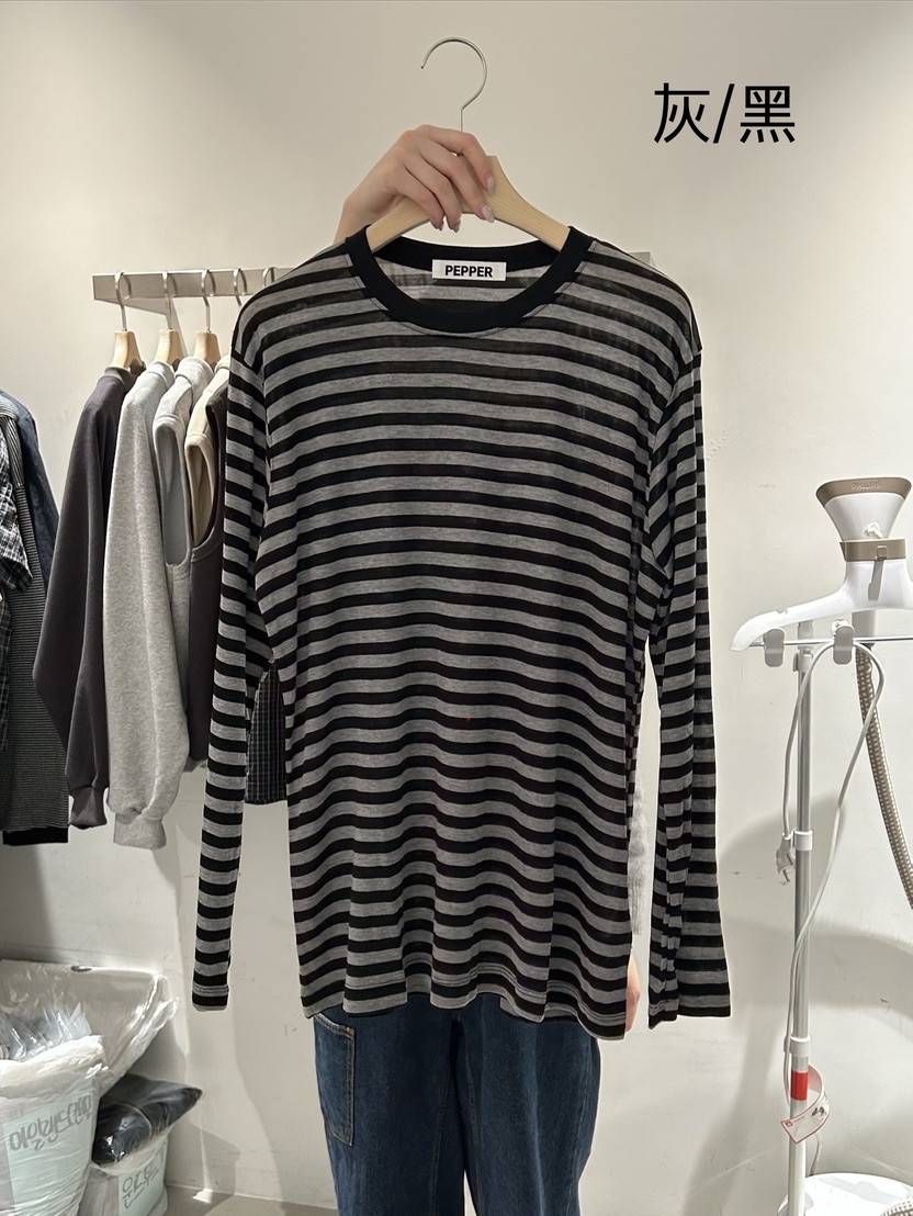 PEPPER-L韓國直郵女士新品推薦休閑熱賣職業時尚26春夏T恤PEPPERT恤圖色4