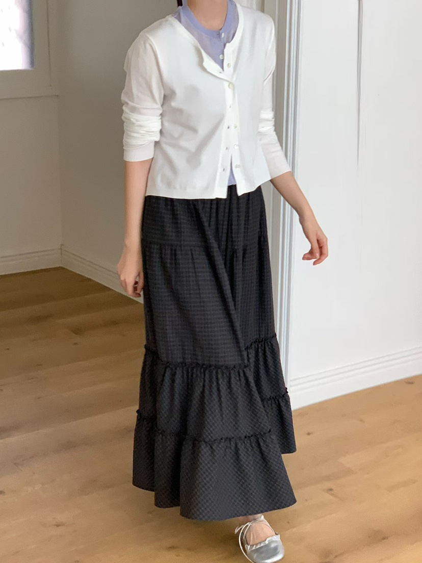 BINUS韓國代購女士新款推薦時尚26春夏針織衫不含內搭開衫BINUS針織衫