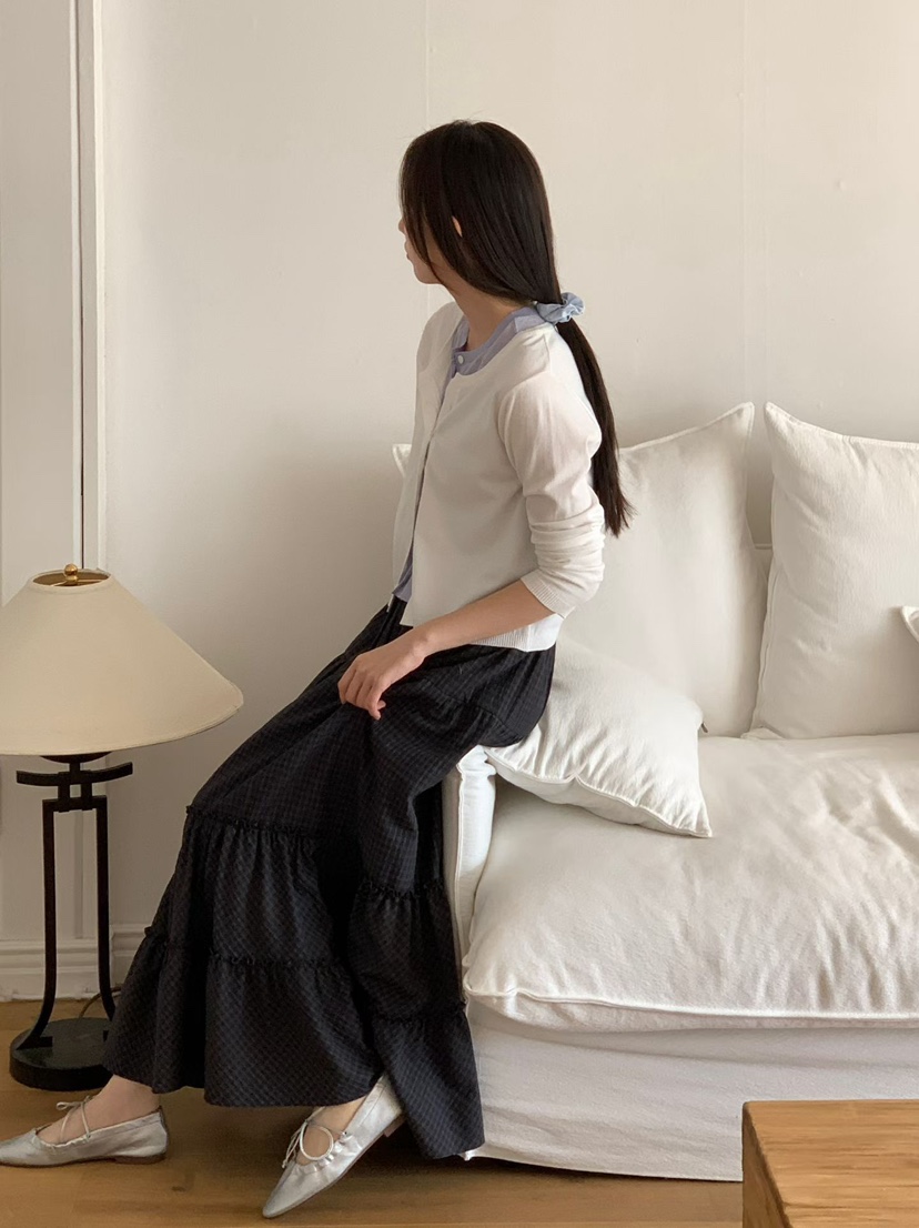 BINUS韓國代購女士新款推薦時尚26春夏針織衫不含內搭開衫BINUS針織衫