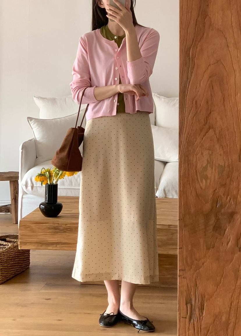 BINUS韓國代購女士新款推薦時尚26春夏針織衫不含內搭開衫BINUS針織衫