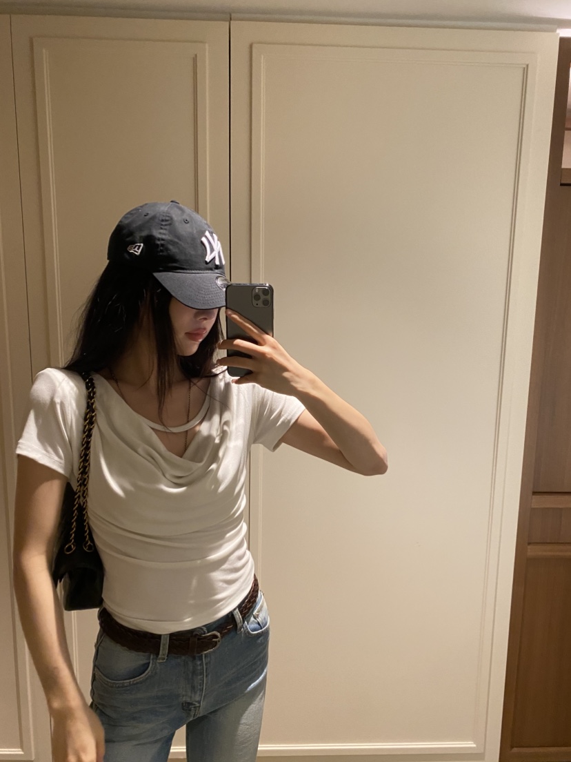 FOUREIGHT韓國直郵實拍女裝新款推薦26春夏職業熱賣人氣T恤FOUR EIGHTT恤