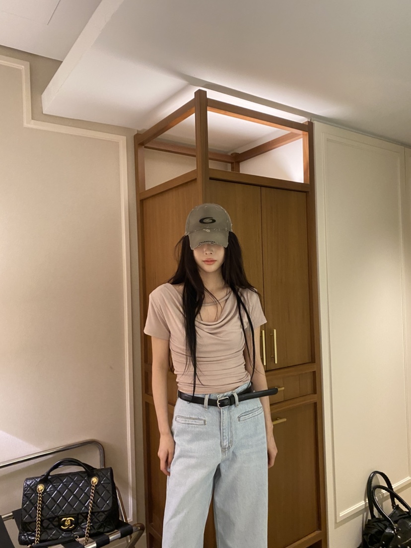 FOUREIGHT韓國直郵實拍女裝新款推薦26春夏職業熱賣人氣T恤FOUR EIGHTT恤