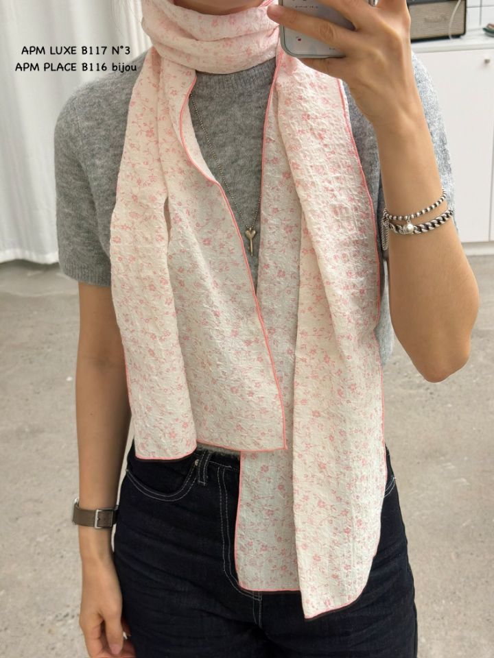 N3韓國東大門直郵女裝新品推薦職業熱賣26春夏人氣圍巾披肩N3圍巾/披肩