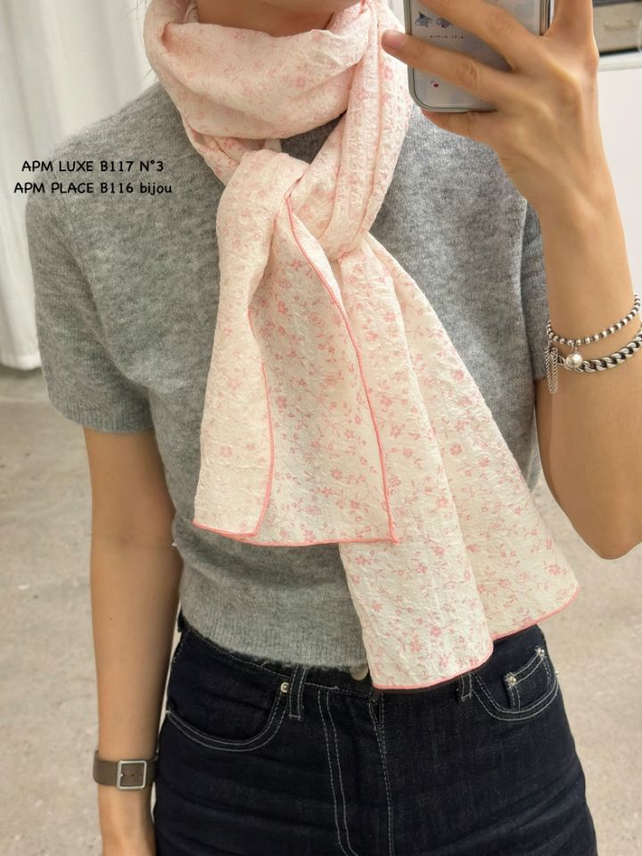 N3韓國東大門直郵女裝新品推薦職業熱賣26春夏人氣圍巾披肩N3圍巾/披肩