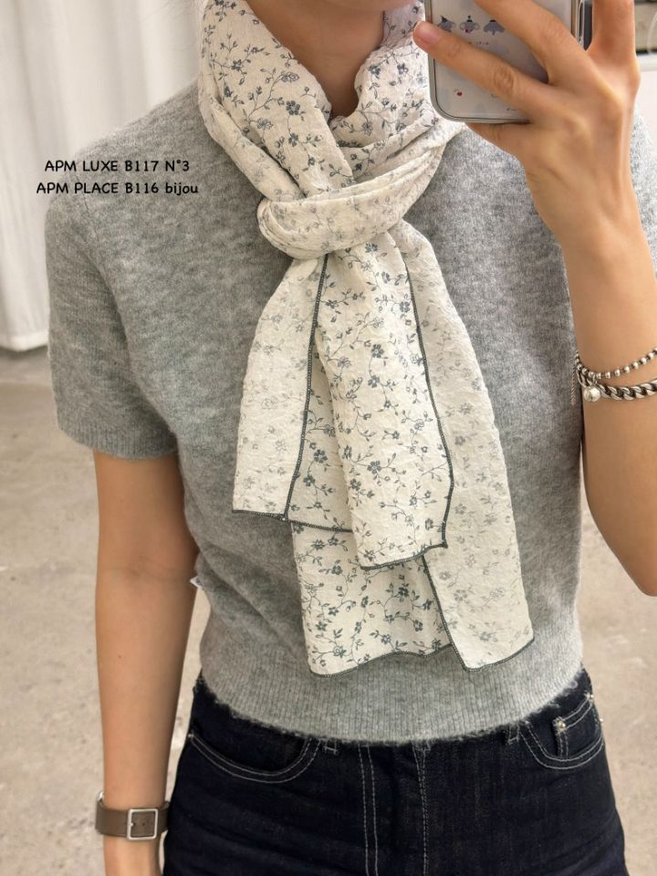 N3韓國東大門直郵女裝新品推薦職業熱賣26春夏人氣圍巾披肩N3圍巾/披肩