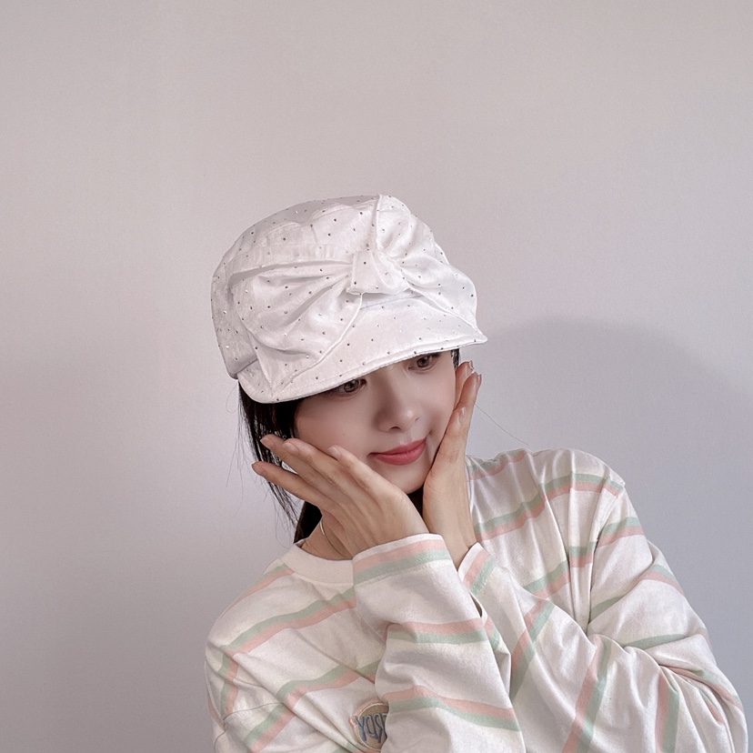 LOVELY HAT韓國代購女裝新款推薦人氣26春夏時尚職業帽子LOVELY HAT帽子圖色1