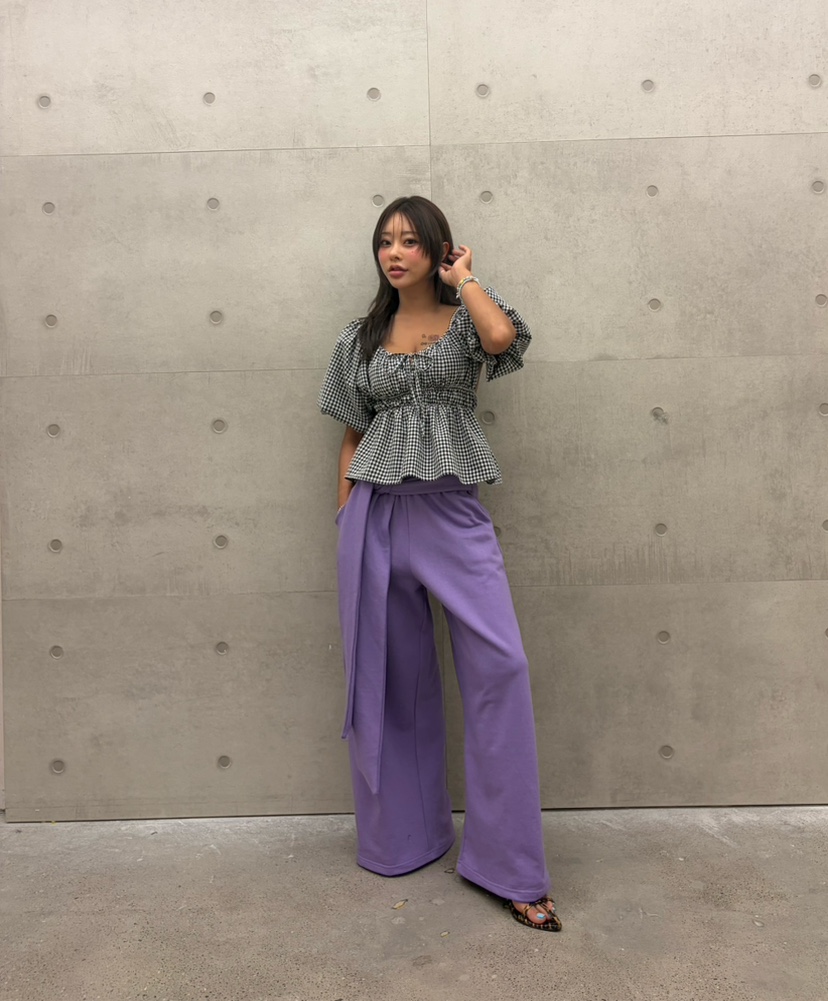 CUCUMBER韓國直郵實拍女裝新款推薦人氣26春夏熱賣休閑褲CUCUMBER休閑褲