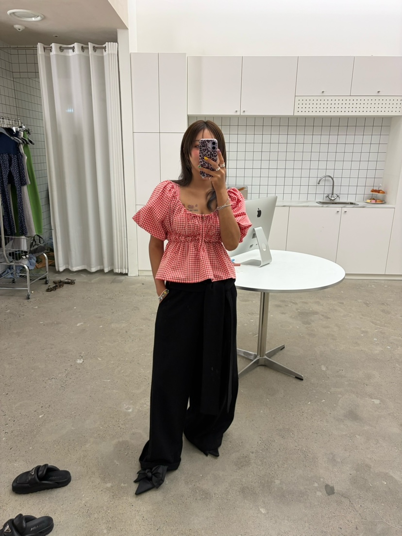 CUCUMBER韓國直郵實拍女裝新款推薦人氣26春夏熱賣休閑褲CUCUMBER休閑褲