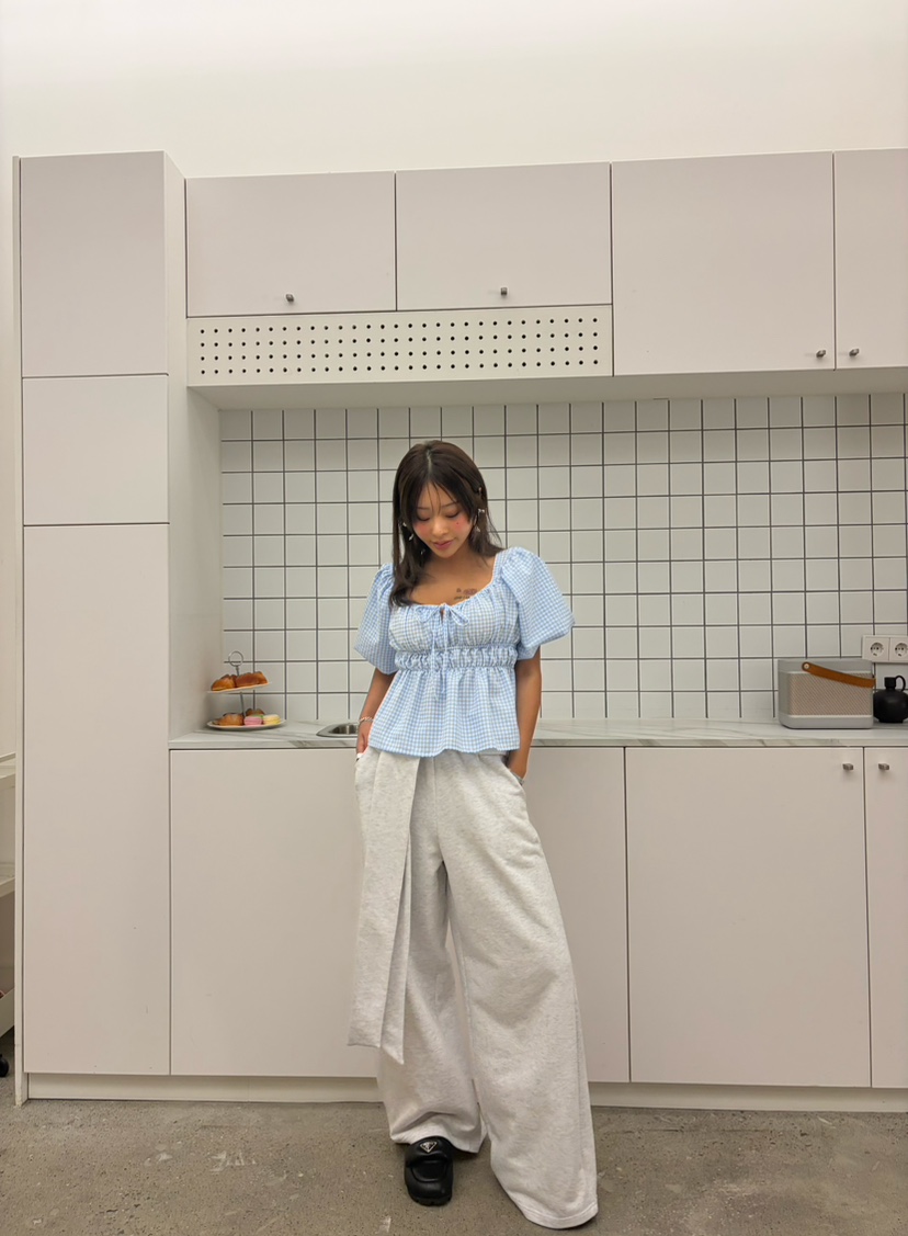 CUCUMBER韓國直郵實拍女裝新款推薦人氣26春夏熱賣休閑褲CUCUMBER休閑褲圖色3