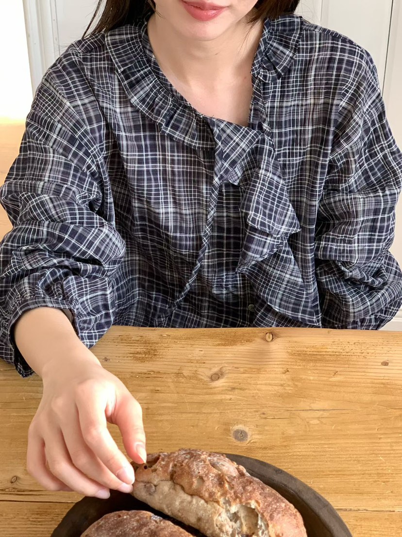 BINUS韓國東大門直郵女裝新款職業人氣26春夏時尚襯衫蕾絲衫BINUS襯衫/蕾絲衫