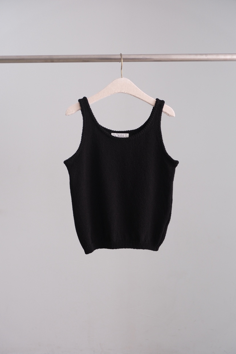 SORBET/FLAT WHITE韓國東大門代購女裝新品26春夏吊帶背心SORBET/FLAT WHITE吊帶/背心圖色3