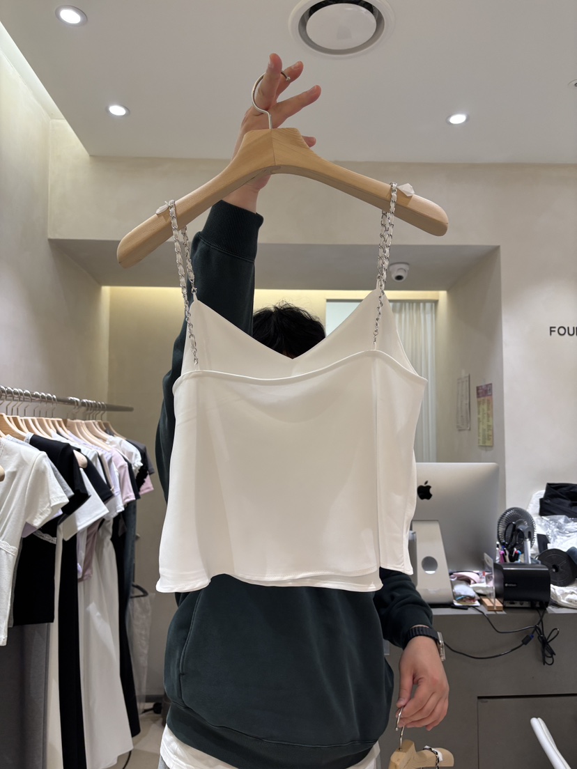 FOUREIGHT韓國直郵實拍女裝新品人氣熱賣休閑推薦吊帶背心FOUR EIGHT吊帶/背心