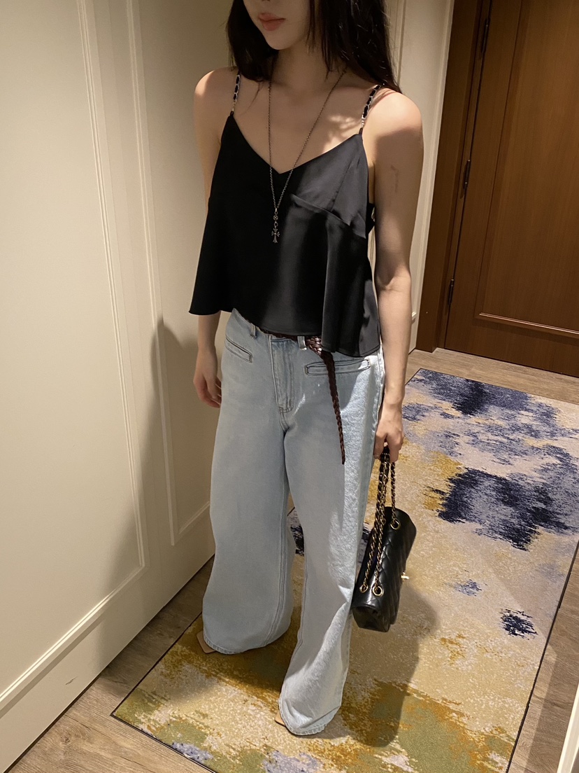 FOUREIGHT韓國直郵實拍女裝新品人氣熱賣休閑推薦吊帶背心FOUR EIGHT吊帶/背心