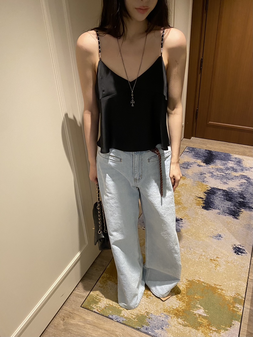 FOUREIGHT韓國直郵實拍女裝新品人氣熱賣休閑推薦吊帶背心FOUR EIGHT吊帶/背心