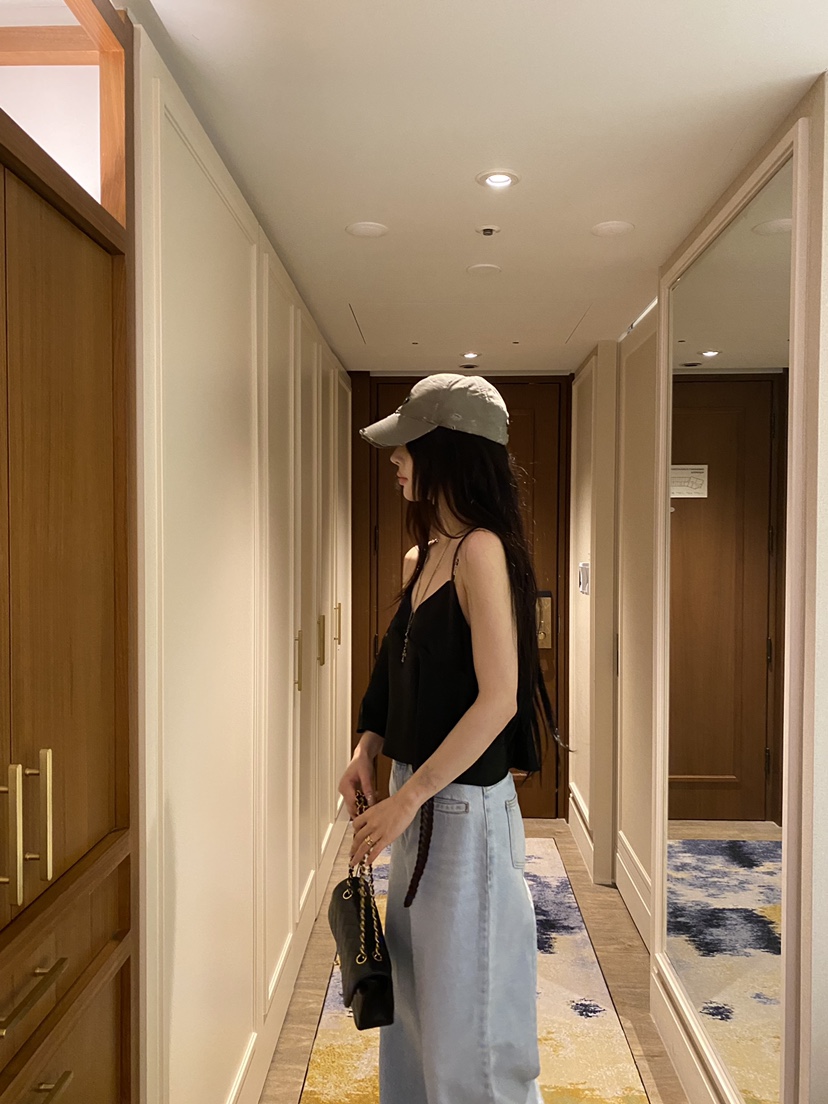 FOUREIGHT韓國直郵實拍女裝新品人氣熱賣休閑推薦吊帶背心FOUR EIGHT吊帶/背心