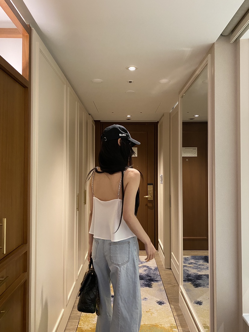 FOUREIGHT韓國直郵實拍女裝新品人氣熱賣休閑推薦吊帶背心FOUR EIGHT吊帶/背心