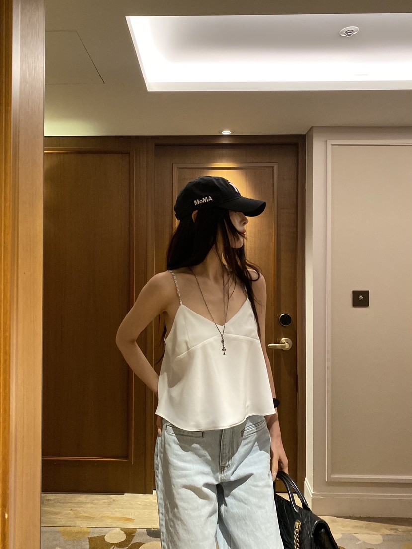 FOUREIGHT韓國直郵實拍女裝新品人氣熱賣休閑推薦吊帶背心FOUR EIGHT吊帶/背心