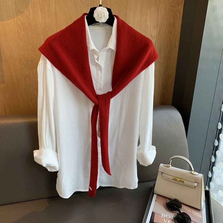 N3韓國直郵女士新款熱賣推薦職業時尚人氣圍巾披肩羊毛披肩N3圍巾/披肩圖色3