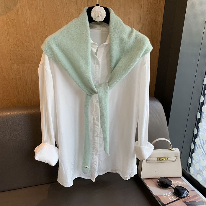 N3韓國直郵女士新款熱賣推薦職業時尚人氣圍巾披肩羊毛披肩N3圍巾/披肩圖色8