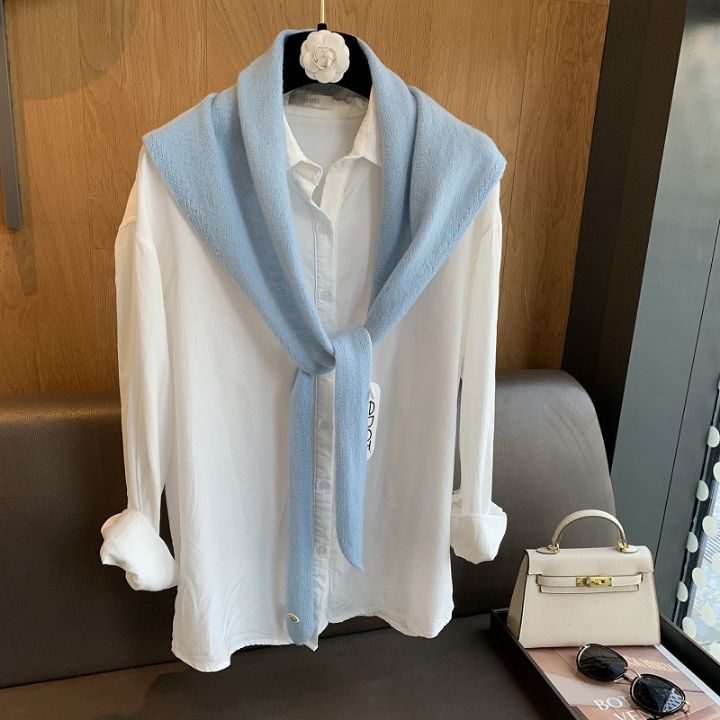 N3韓國直郵女士新款熱賣推薦職業時尚人氣圍巾披肩羊毛披肩N3圍巾/披肩圖色12