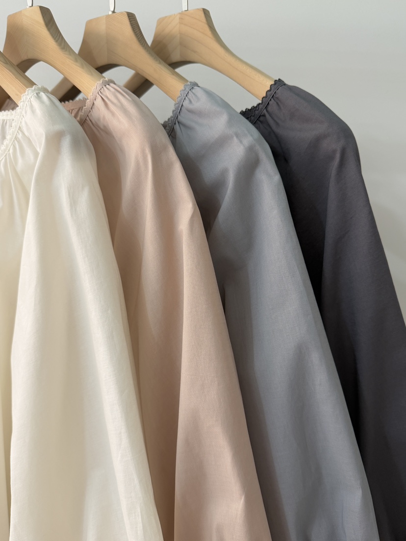 PEPPER-L韓國直郵女裝新款時尚人氣26春夏休閑襯衫蕾絲衫PEPPER襯衫/蕾絲衫