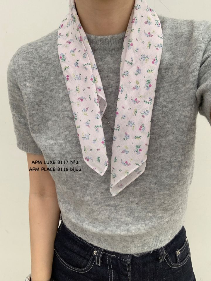 N3韓國直郵實拍女裝新款時尚職業推薦人氣26春夏圍巾披肩N3圍巾/披肩