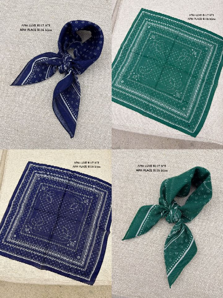 N3韓國直郵女士新款休閑職業人氣推薦熱賣26春夏圍巾披肩花朵N3圍巾/披肩