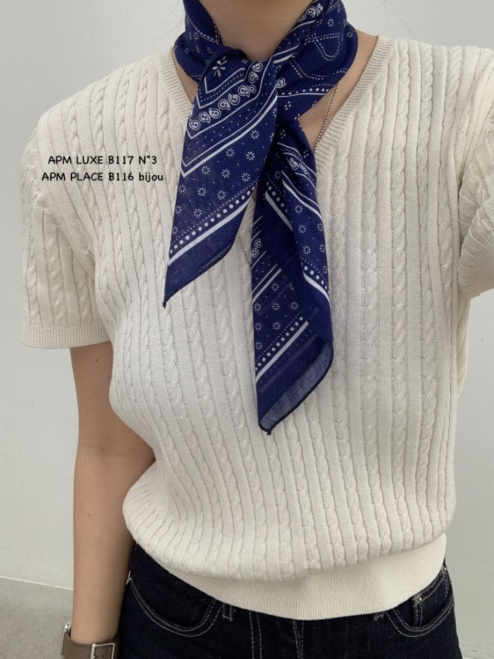 N3韓國直郵女士新款休閑職業人氣推薦熱賣26春夏圍巾披肩花朵N3圍巾/披肩