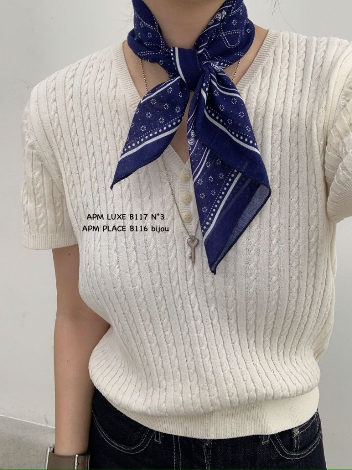 N3韓國直郵女士新款休閑職業人氣推薦熱賣26春夏圍巾披肩花朵N3圍巾/披肩