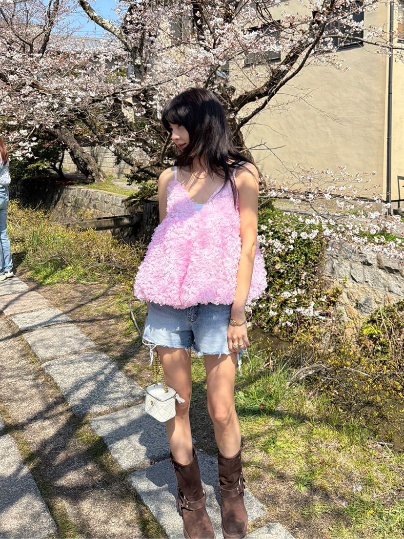 SOLAR韓國東大門代購女裝新品休閑時尚26春夏人氣吊帶背心SOLAR吊帶/背心