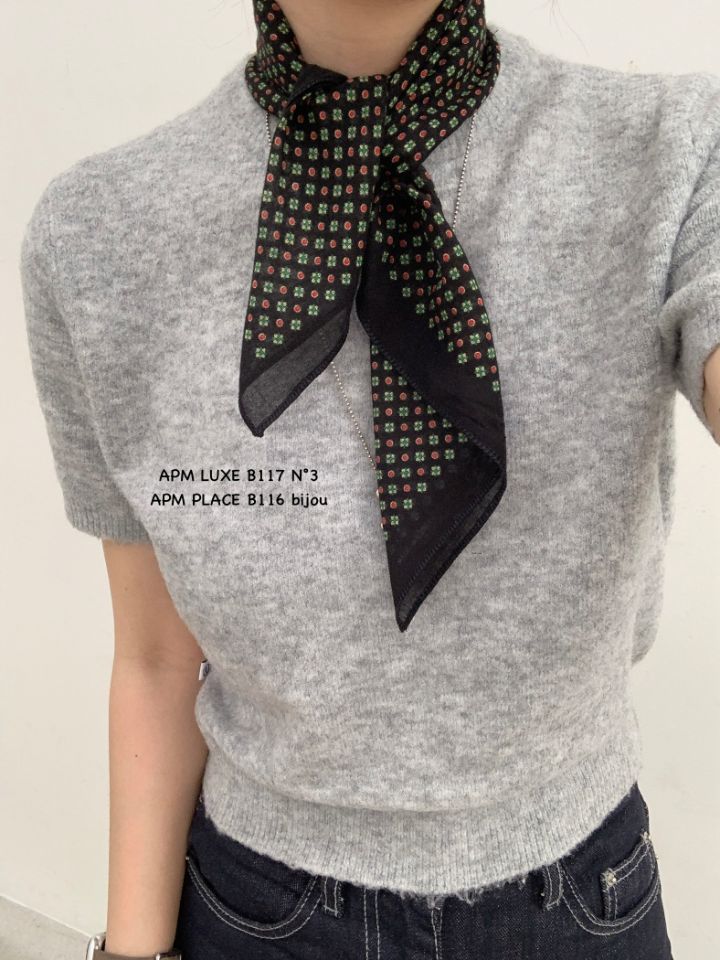 N3韓國東大門代購女士新款推薦26春夏休閑時尚圍巾披肩花朵N3圍巾/披肩