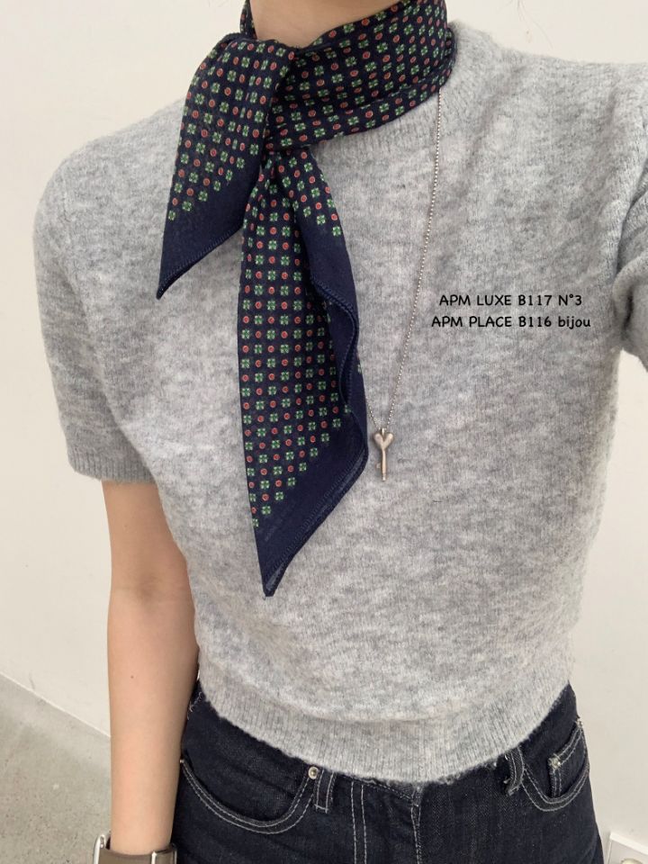 N3韓國東大門代購女士新款推薦26春夏休閑時尚圍巾披肩花朵N3圍巾/披肩