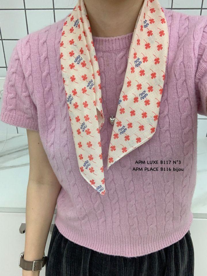 N3韓國直郵女裝新款26春夏時尚熱賣人氣休閑職業圍巾披肩N3圍巾/披肩