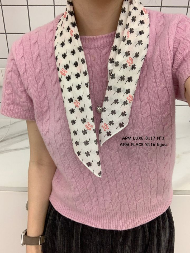 N3韓國直郵女裝新款26春夏時尚熱賣人氣休閑職業圍巾披肩N3圍巾/披肩