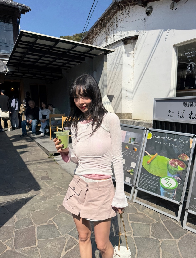 SOLAR韓國東大門直郵女士新品時尚26春夏職業裙褲工裝褲口袋SOLAR裙褲